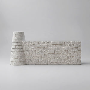 Modern  Menorah  Tower of David Lunarie back look 