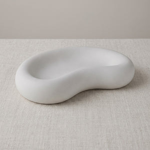 Crescent Dish by Lunarie featuring a smooth crescent moon-inspired shape and matte finish, ideal as a jewelry catchall dish and decorative home accent.