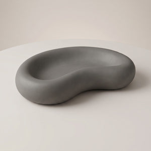 Crescent Dish by Lunarie featuring a smooth crescent moon-inspired shape and matte finish, ideal as a jewelry catchall dish and decorative home accent.