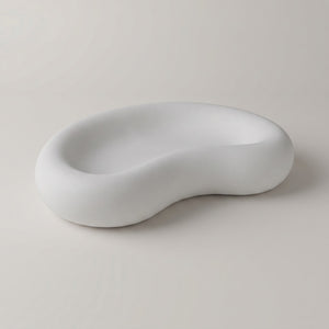 Crescent Dish by Lunarie featuring a smooth crescent moon-inspired shape and matte finish, ideal as a jewelry catchall dish and decorative home accent.