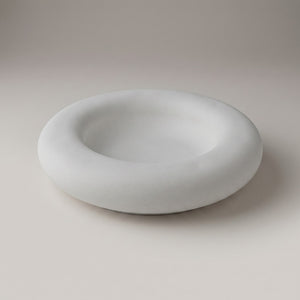 Halo Dish by Lunarie featuring a minimalist rounded design and matte finish, ideal as a jewelry catchall dish and decorative home accent.
