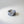 A noir blanc bold veins bowl made of white marble with dark gray and black veining, photographed on a clean white studio background.